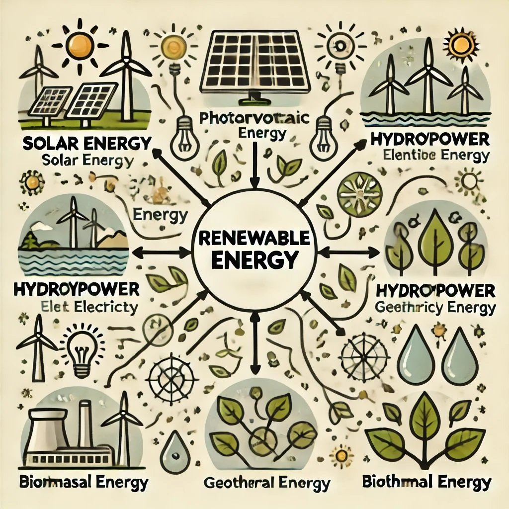 Gráficos Educativos sobre energias renovables