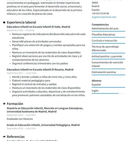 como-elaborar-un-curriculum-para-educacion-infantil-pasos-y-recomendaciones